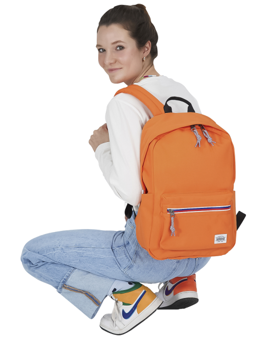 Upbeat | Backpack Zip | Orange |