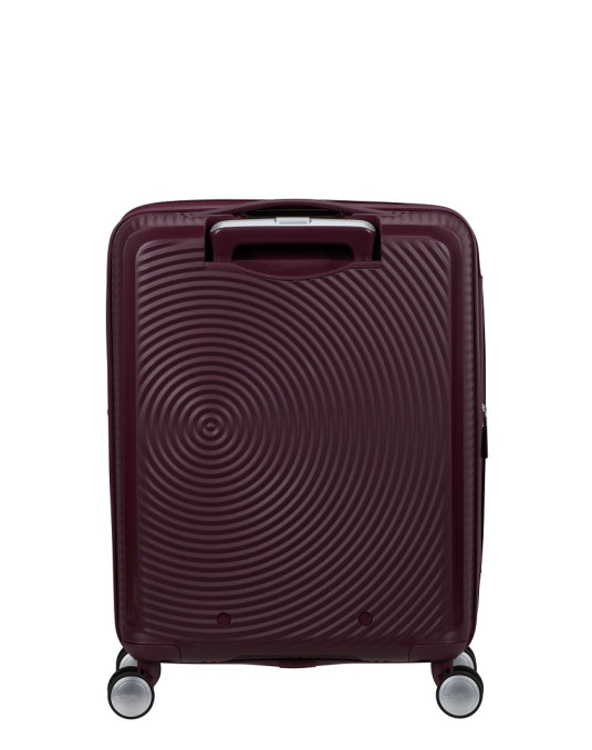 Soundbox 4-wheel cabin baggage Spinner Expandable suitcase 55x40x20/23cm Bass Black