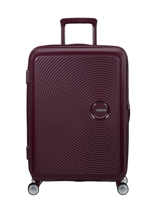 Soundbox 4-wheel 67cm medium Spinner Expandable suitcase Bass Black