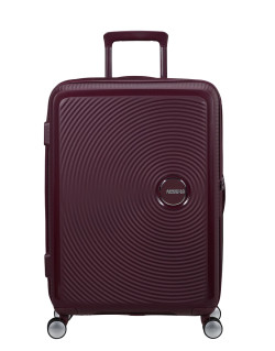 Soundbox 4-wheel 67cm medium Spinner Expandable suitcase Bass Black