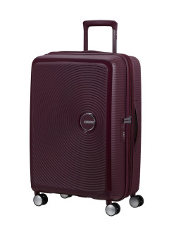 Soundbox 4-wheel 67cm medium Spinner Expandable suitcase Bass Black