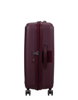 Soundbox 4-wheel 67cm medium Spinner Expandable suitcase Bass Black
