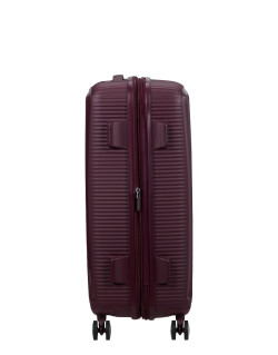 Soundbox 4-wheel 67cm medium Spinner Expandable suitcase Bass Black