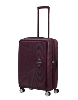 Soundbox 4-wheel 67cm medium Spinner Expandable suitcase Bass Black