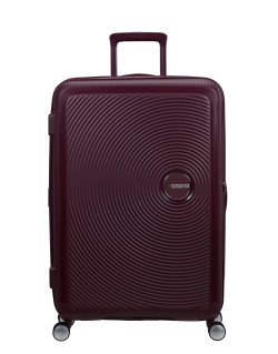 Soundbox 4-wheel 77cm large Spinner Expandable suitcase Bass Black