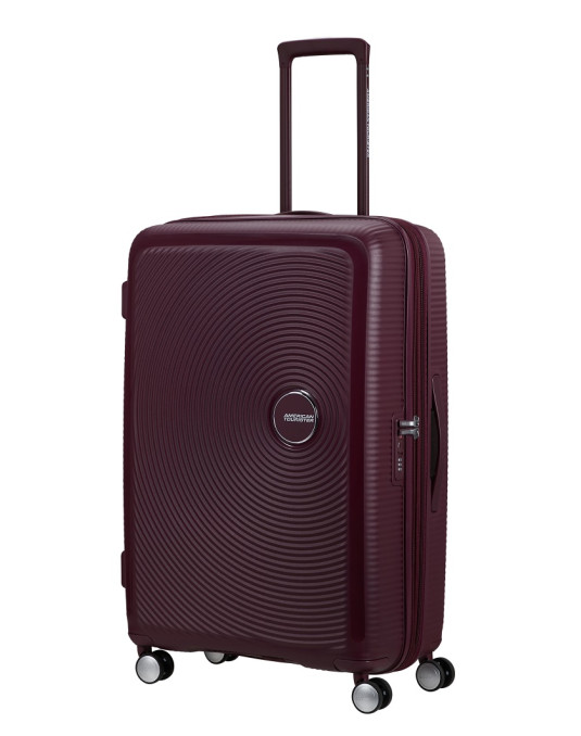 Soundbox 4-wheel 77cm large Spinner Expandable suitcase Bass Black
