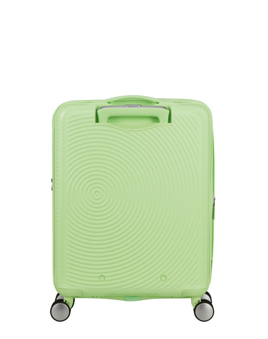 Soundbox 4-wheel cabin baggage Spinner Expandable suitcase 55x40x20/23cm Bass Black