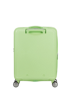 Soundbox 4-wheel cabin baggage Spinner Expandable suitcase 55x40x20/23cm Bass Black