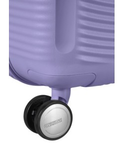 Soundbox 4-wheel cabin baggage Spinner Expandable suitcase 55x40x20/23cm Bass Black