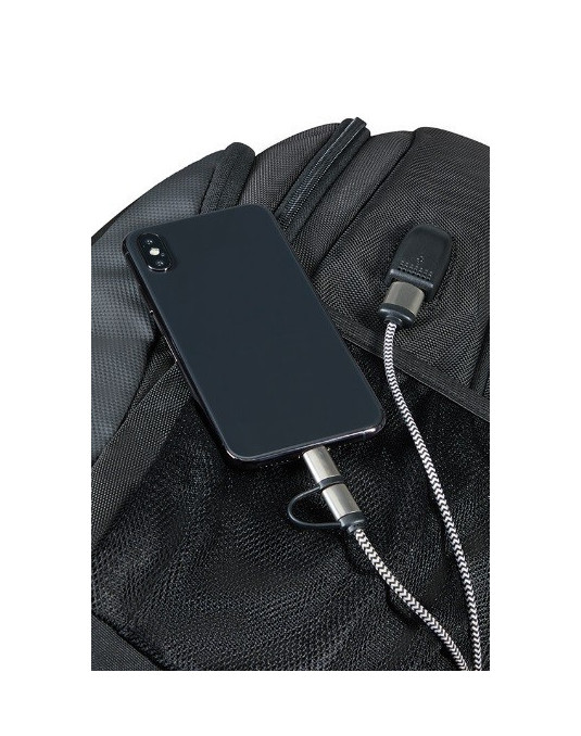 AT Work | Laptop Backpack 15.6'' |ECO USB |